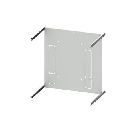 8PQ6000-2BA50 SIEMENS SIVACON S4 mounting plate 3KL61 up to 630A, 3- or 4-pole, H: 550mm W: 600mm