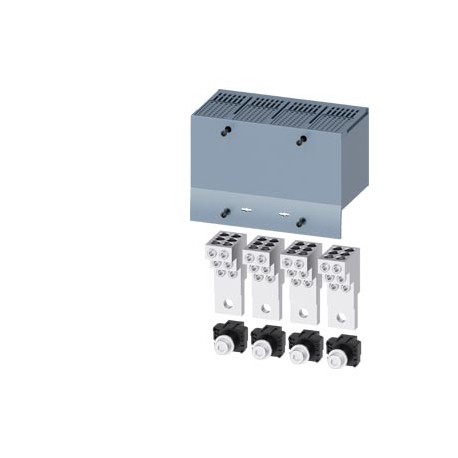 3VA9264-0JF60 SIEMENS morsetto di collegamento per conduttore tondo 6 conduttori, 4 pezzi Accessori per: uni..