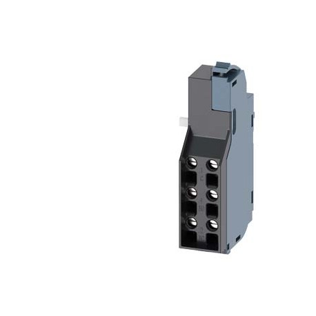3VA9988-0AA21 SIEMENS blocchetto di contatti ausiliari anticipati contatti in scambio tipo HP (14 mm) access..