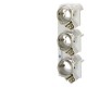 5SF6215 SIEMENS base SR60 DIAZED DIII a 3 poli AC 690 V DC 500 V per calibratore a vite per spessore sbarre ..