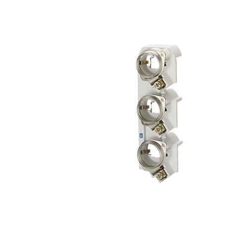 5SF6215 SIEMENS base SR60 DIAZED DIII a 3 poli AC 690 V DC 500 V per calibratore a vite per spessore sbarre ..