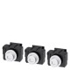 3VA9213-0QA00 SIEMENS Attacchi piatti a vite, 3 pezzi Accessori per: 3VA1 250