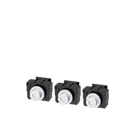 3VA9213-0QA00 SIEMENS Attacchi piatti a vite, 3 pezzi Accessori per: 3VA1 250