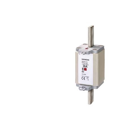 3NA6260 SIEMENS LV HRC fuse element, NH2, In: 400 A, gG, Un AC: 500 V, Un DC: 440 V, Combined indicator, Ins..