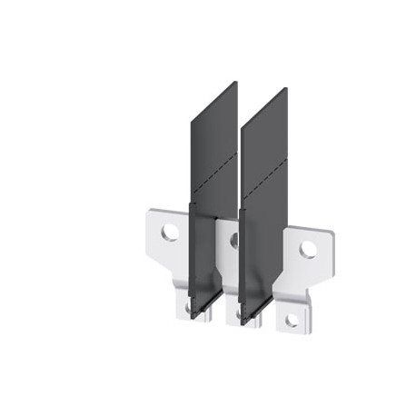 3VA9153-0QC00 SIEMENS attacco a sbarra divaricato sul lato frontale 3 pezzi Accessori per: 3VA1 100/160
