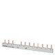 5ST3624 SIEMENS sbarra di collegamento a punte, 10 mm2 collegamento: trifase/N+ 8x fase protetto contro i co..