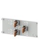 8PQ6000-7BA52 SIEMENS SIVACON S4, collegamento del cavo 3VL400, a 3 poli, rimovibile/rotativo, 8UC, A: 200mm