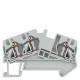 8WH2503-0AG00 SIEMENS Through-type terminals with spring-loaded connection, Compact design, 3 connection poi..