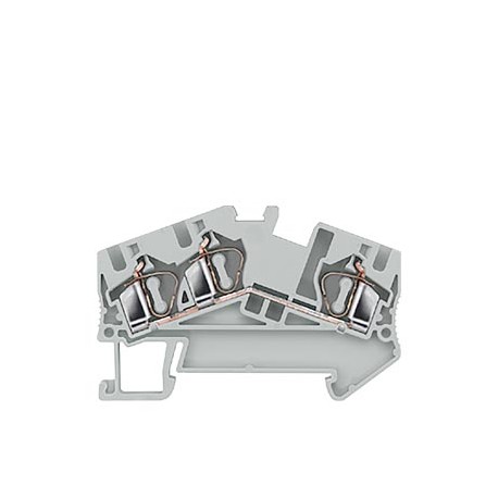 8WH2503-0AG00 SIEMENS Through-type terminals with spring-loaded connection, Compact design, 3 connection poi..