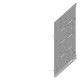 8PQ5000-2BA65 SIEMENS SIVACON S4, suddivisione laterale per traversa, 800A, A: 450mm