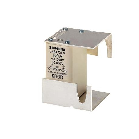 3NE3535-5 SIEMENS Cartuccia fusibile SITOR, con supporto di montaggio, In: 450 A, aR, Un AC: 1000 V, Un DC: ..