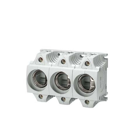 5SF5068 SIEMENS base portafusibili DIAZED grandezza DII plastica, a 3 poli protetto da contatti accidentali ..