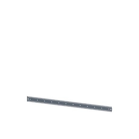 8MF1020-2HC13-0 SIEMENS SIVACON, rail de montage, dentelé, L : 1200 mm, galvanisé