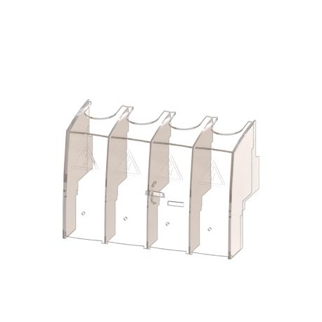 3KC9604-2 SIEMENS accessori per 3KC3, 3KC6 calotte coprimorsetti a 4 poli per 40-160A contiene 2 pezzi