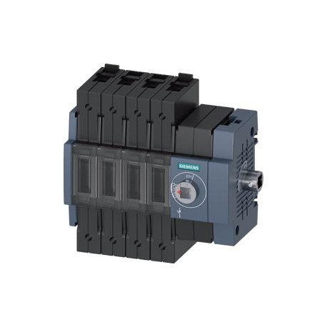3KD2644-2ME40-0 SIEMENS sezionatore sottocarico 63A, grand. costr. 1, a 4 poli comando laterale a destra app..