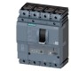 3VA2025-8HL46-0AA0 SIEMENS circuit breaker 3VA2 IEC frame 100 breaking capacity class L Icu 150kA @ 415V 4-p..