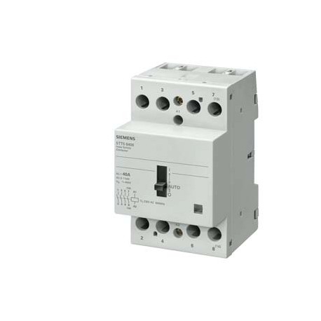 5TT5840-8 SIEMENS contattore INSTA 0/1-automatico con 4 contatti NO contatto per AC 230V, 400V 40A comando i..