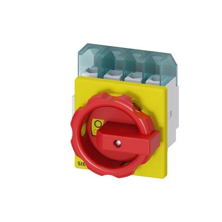 3LD2103-1TL53 SIEMENS SENTRON, sezionatore sottocarico 3LD, interruttore di arresto di emergenza, 4- poli, I..