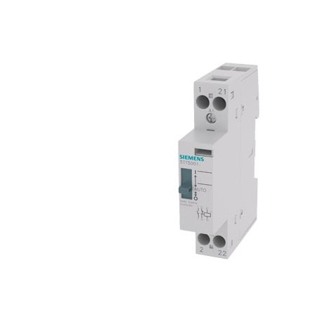 5TT5001-6 SIEMENS INSTA contactor 0/1-automatic with 1 NO contact and 1 NC contact Contact for 230 V AC, 400..