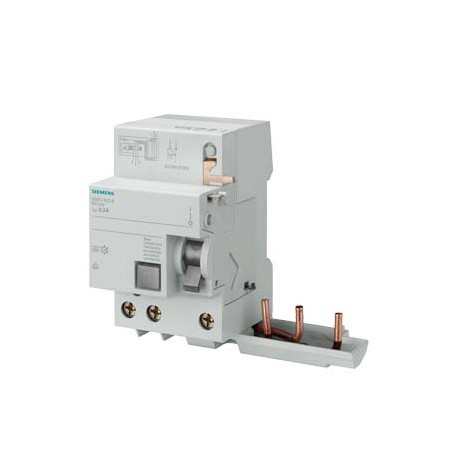 5SM2735-8 SIEMENS blocco differenziale, a 3 poli, tipo A, selettivo, In: 63 A, 500 mA, Un AC: 400 V, per 5SY