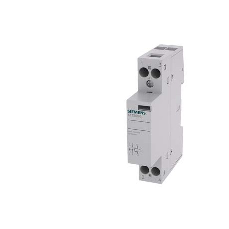 5TT5800-2 SIEMENS contattore INSTA con 2 contatti NO, contatto per AC 230V, 400V 20A comando in AC 24V