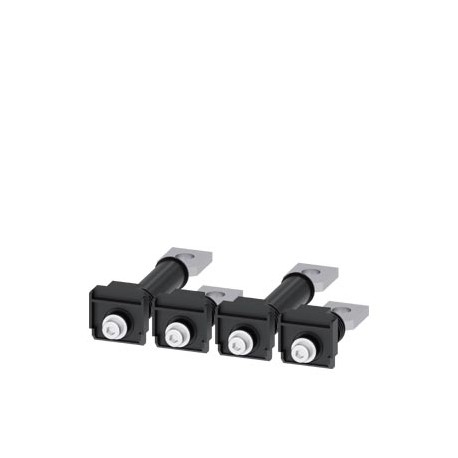 3VA9404-0QE00 SIEMENS attacco piatto posteriore 4 pezzi Accessori per: 3VA1 400/630 3VA2 400/630