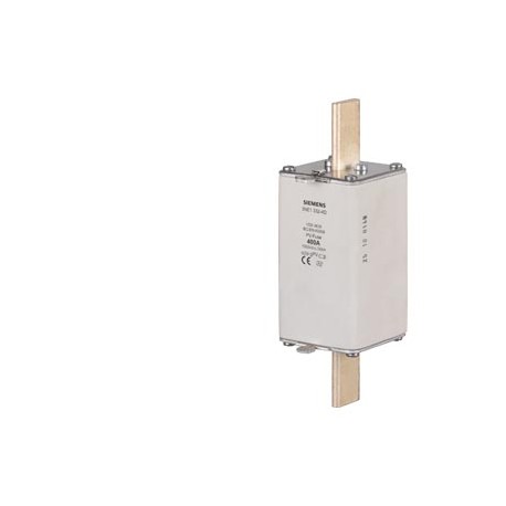 3NE1332-4D SIEMENS cartuccia fusibile PV, con contatti a coltello, NH2L, In: 400 A, gPV, Un DC: 1000 V, segn..