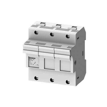 3NW7131 SIEMENS SENTRON, portafusibili per cartucce cilindriche, 14x51 mm, a 3 poli, In: 50 A, Un AC: 690 V
