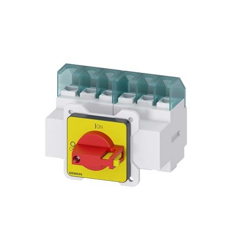 3LD2122-3VK13 SIEMENS SENTRON, Switch disconnector 3LD, emergency switching-off switch, 6- pole, Iu: 25 A, o..
