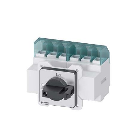 3LD2122-3VK11 SIEMENS SENTRON, Switch disconnector 3LD, main switch, 6-pole, Iu: 25 A, Operating power / at ..