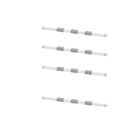 8PQ6000-4BA36 SIEMENS SIVACON S4, support pour barres en cuivre, 3WA taille II, l : 600 mm, 1 jeu 4 pièces