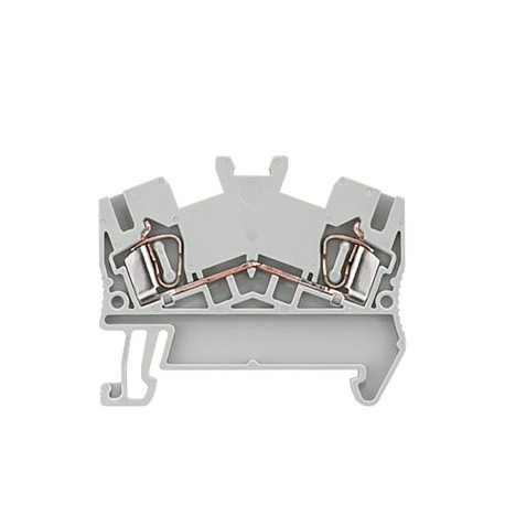 8WH2500-0AF00 SIEMENS morsetto, morsetti a molla, morsetto passante, 2,5mm², grigio