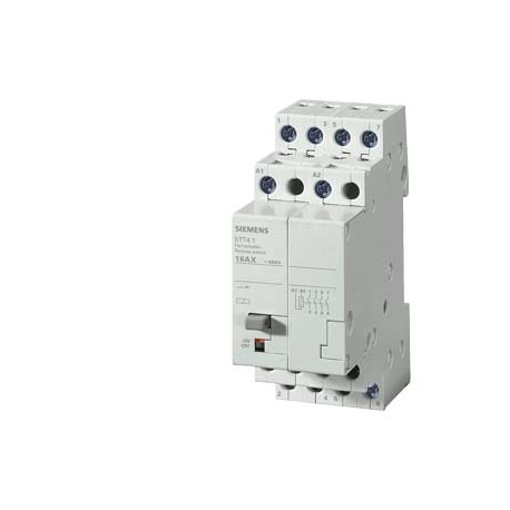 5TT4104-0 SIEMENS interruttore con comando a distanza con 4 contatti NO contatto per AC 230V, 400V 16A coman..