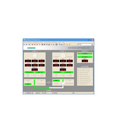 3KC9000-8TL70 SIEMENS SENTRON Software ATC per commutatore automatico di rete incl. cavo di collegamento di ..