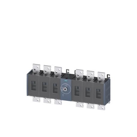 3KD5060-0RE20-0 SIEMENS interrupteur-sectionneur 1000A, Taille 5, 6 pôles DC Entraînement à l'avant au centr..