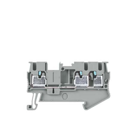 8WH6003-0AF00 SIEMENS borne, conexión enchufable iPo, borne de paso, 2,5 mm², gris
