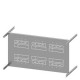 8PQ6000-3BA00 SIEMENS SIVACON S4 Montageplatte 3VL4 bis 400A 3/4-polig, fest Steck Einschub H: 400mm B: 800mm