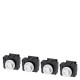 3VA9214-0QA00 SIEMENS Attacchi piatti a vite, 4 pezzi Accessori per: 3VA1 250