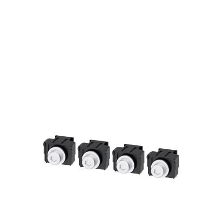 3VA9214-0QA00 SIEMENS Attacchi piatti a vite, 4 pezzi Accessori per: 3VA1 250