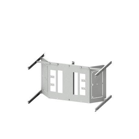 8PQ6000-6BA47 SIEMENS SIVACON S4 mounting plate 3VL5 up to 630A 3-pole fixed-mounted plug-in tech. thr. mod...