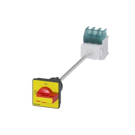 3LD2217-0TK13 SIEMENS SENTRON. Interruptor ppal. 3 polos iu 25. p/ac-23a con 400v 11.5kw con myo giratorio p..