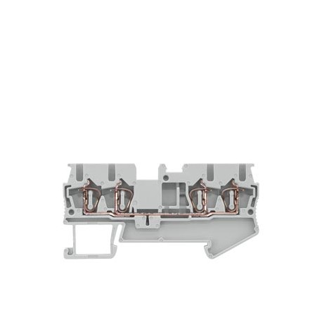 8WH2004-0AF00 SIEMENS Through-type terminals with spring-loaded connection, 4 terminals Cross-section: 0.08-..