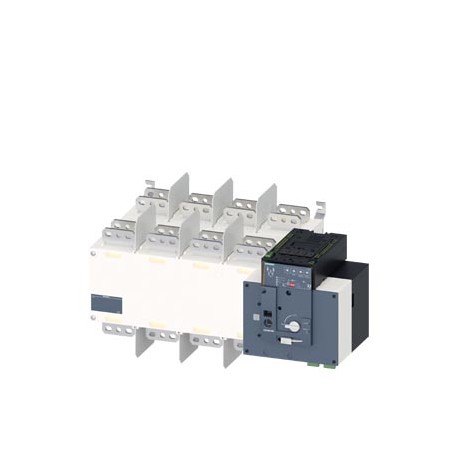 3KC8458-0JA22-0GA3 SIEMENS SENTRON, ATE, commutatore di rete 3KC, automatico, ATSE, 4- poli, Iu: 2500 A, Ue ..