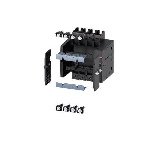 3VA9214-0KD00 SIEMENS unità estraibile kit completo Accessori per: interruttore automatico, a 4 poli 3VA1 250