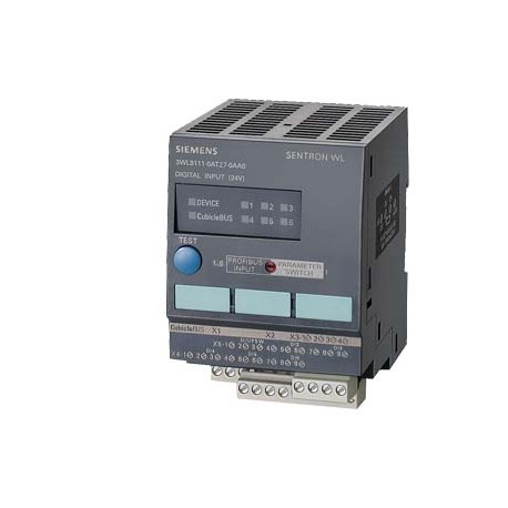 3WL9111-0AT27-0AA0 SIEMENS Accessoires pour disjoncteur 3WL, module d'entrée TOR connectable au bus Cubicle