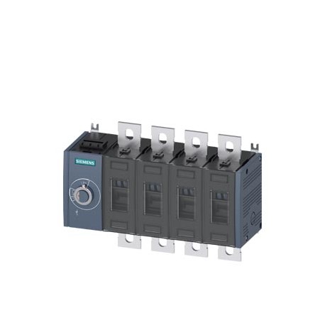 3KD4244-0PE10-0 SIEMENS interrupteur-sectionneur 400A, Taille 3, 4 pôles Entraînement latéral à gauche appar..