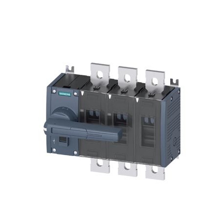 3KD4832-0QE10-0 SIEMENS interrupteur-sectionneur 800A, Taille 4, 3 pôles Entraînement à l'avant à gauche app..