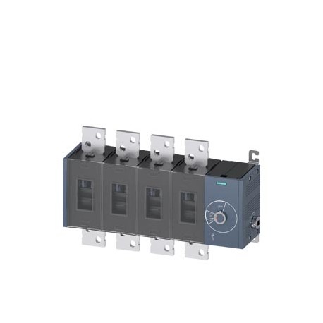 3KD5444-0RE40-0 SIEMENS sezionatore sottocarico 1600A, grand. costr. 5, a 4 poli comando parete laterale a d..