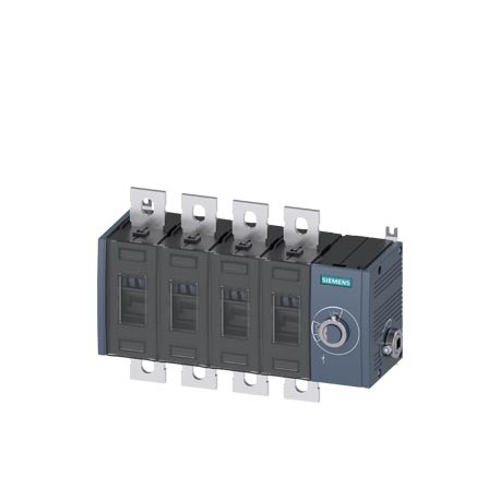 3KD4244-0PE40-0 SIEMENS sezionatore sottocarico 400A, grand. costr. 3, a 4 poli comando parete laterale a de..