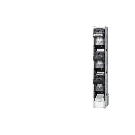3NJ4131-3BF01 SIEMENS sezionatore verticale sottocarico con fusibili a 1 polo sezionabile, gr. 2 I 400 A, U ..
